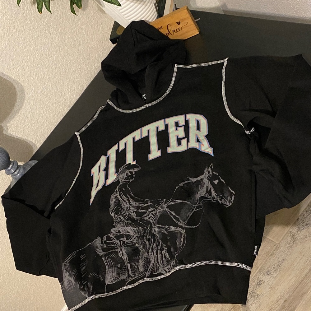 Bitter Sweet Hoodie Cowboy Graphic